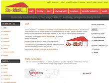 Tablet Screenshot of do-mur.pl